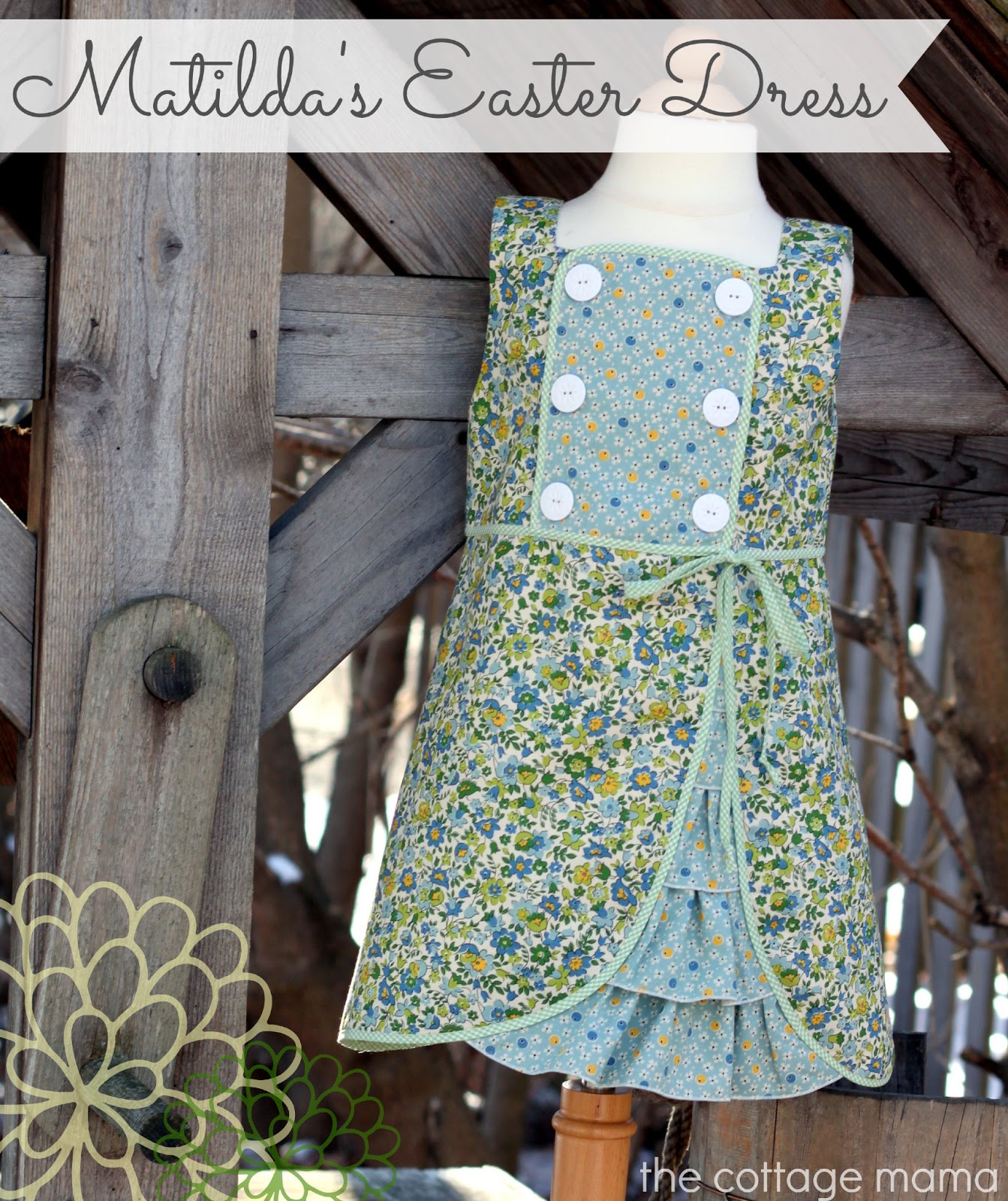 Matilda's Easter Dress The Cottage Mama