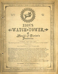 The Birth of Zion's Watch Tower