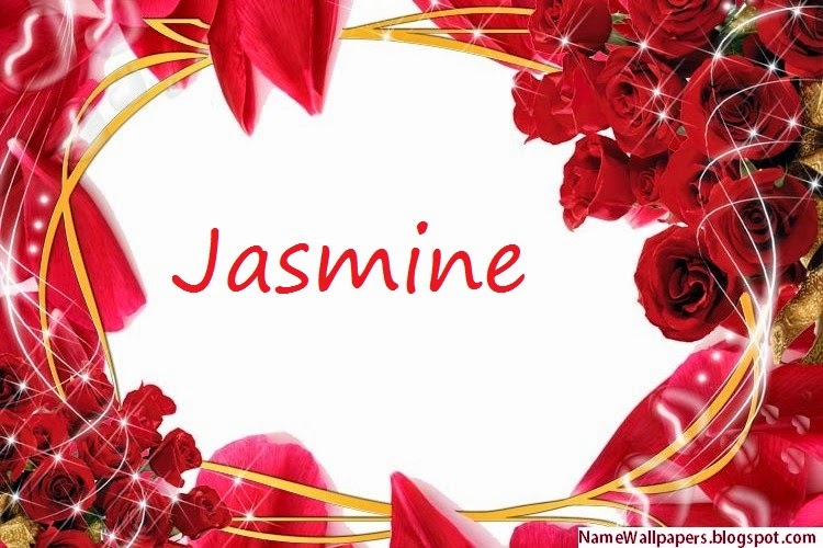 Jasmine Name Wallpapers Jasmine Name Wallpaper Urdu Name Meaning Name Images Logo Signature