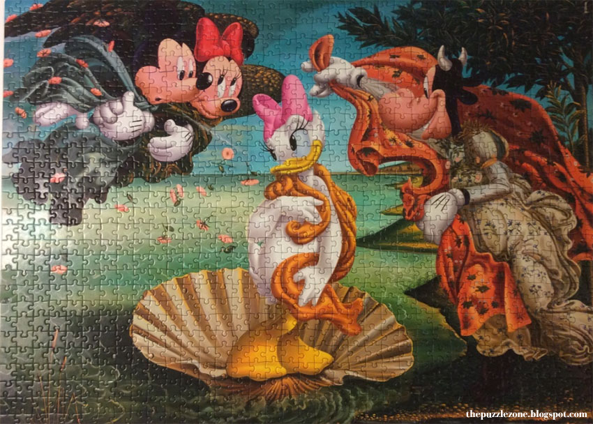 Clementoni Birth of Daisy Disney Jigsaw Puzzle 1000 pieces review The