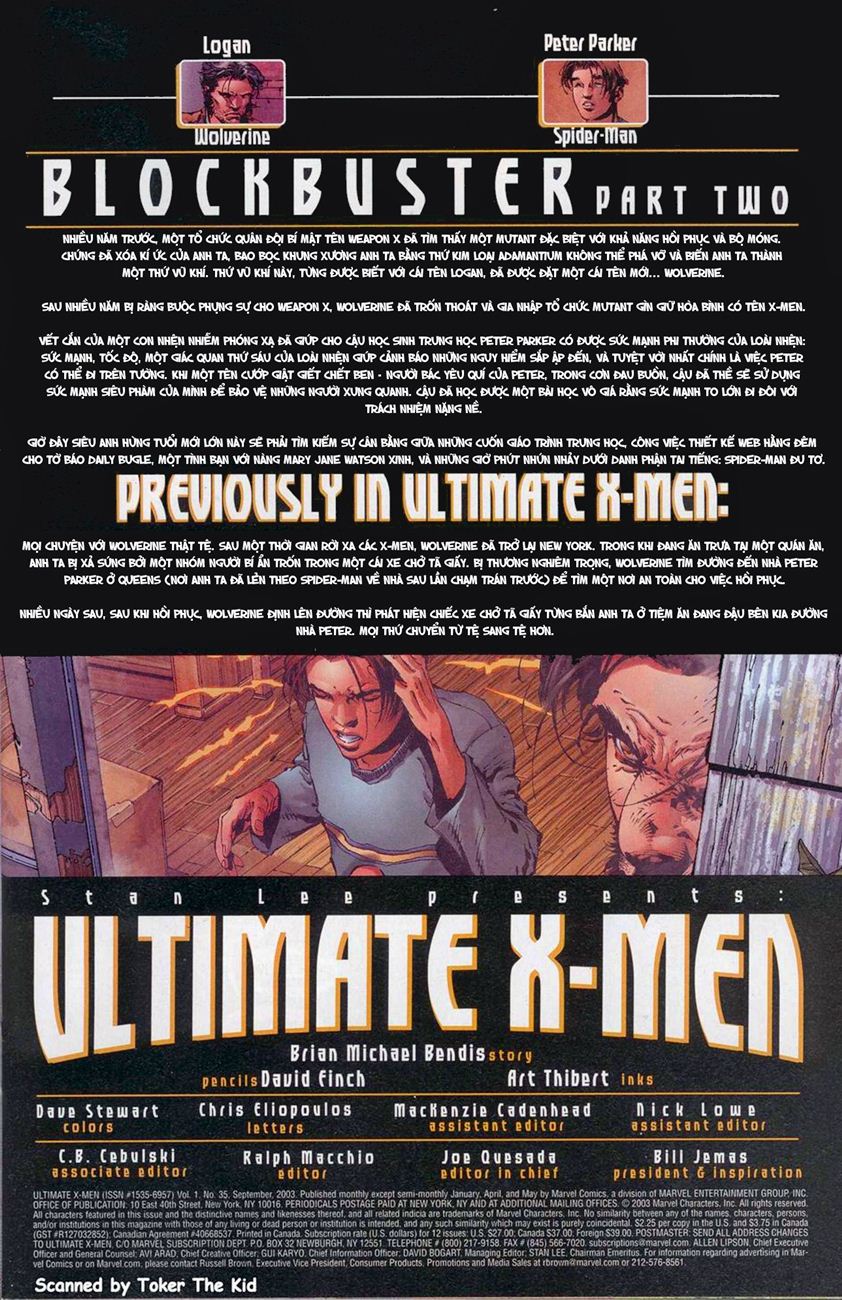 Ultimate X - men chap 35