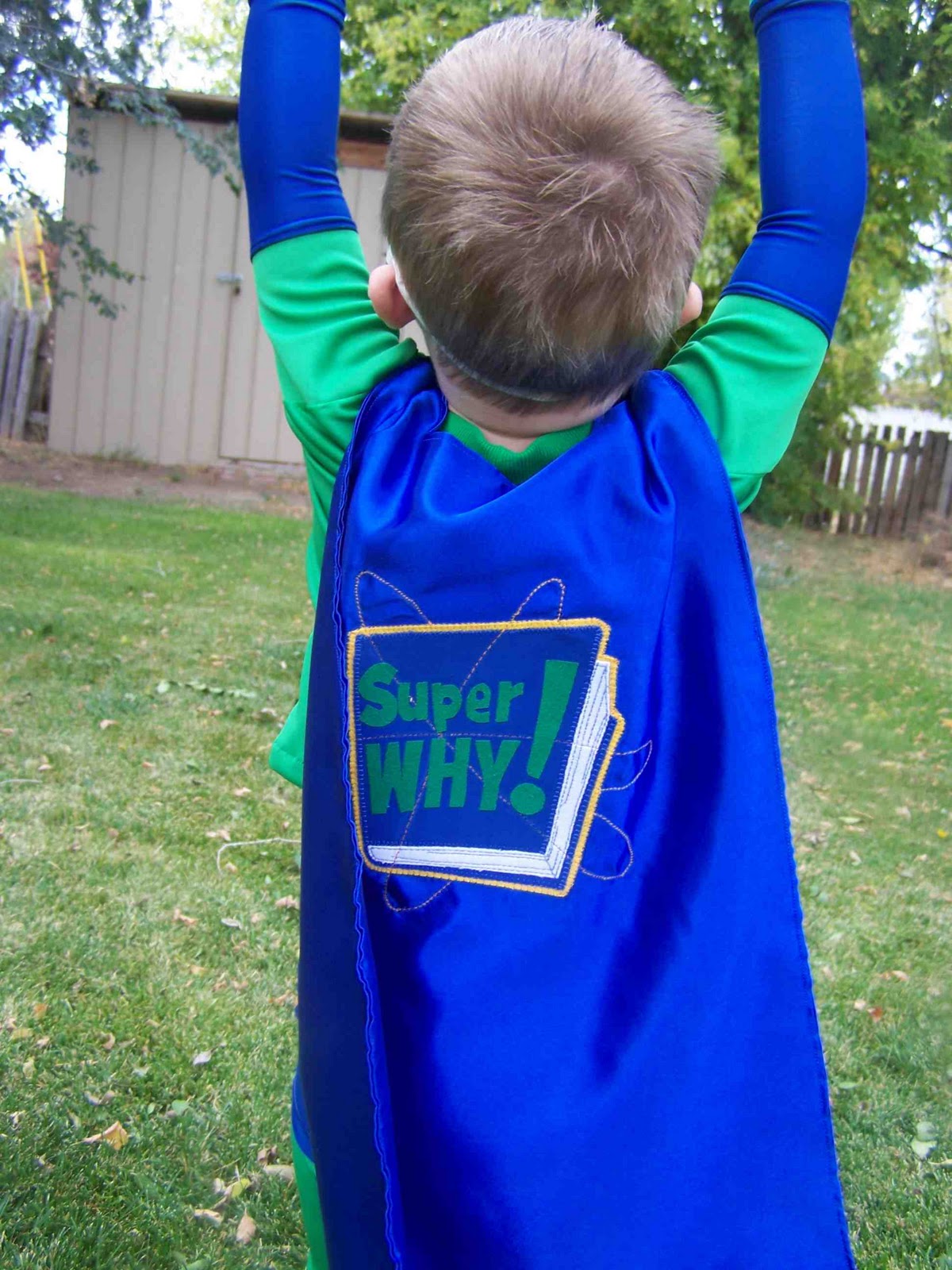 Made by Me. Shared with you. Dress Up Super Why Halloween Costume