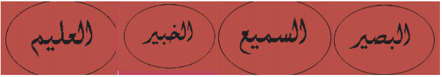 Jelaskan arti al-alim al-khabir as-sami dan al-basir