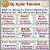 ŞABAN AYI'NIN FÂZİLETİ