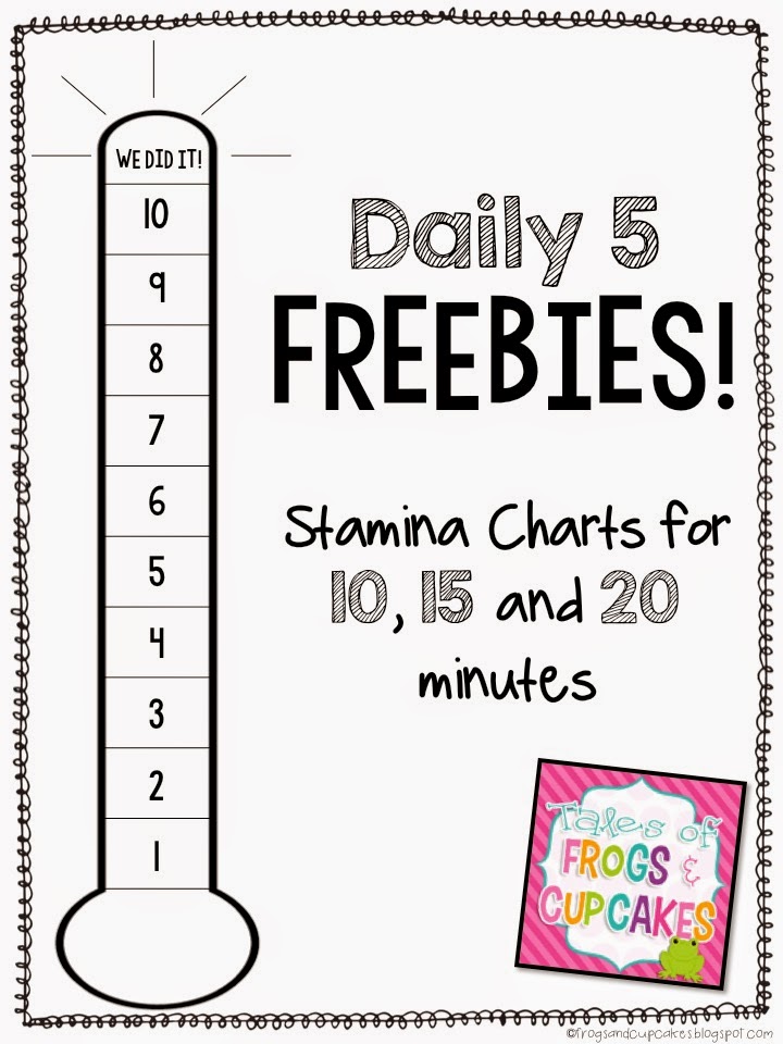 Tales Of Frogs And Cupcakes Daily 5 Building Stamina tales-of-frogs-and-cupcakes-daily-5-building-stamina