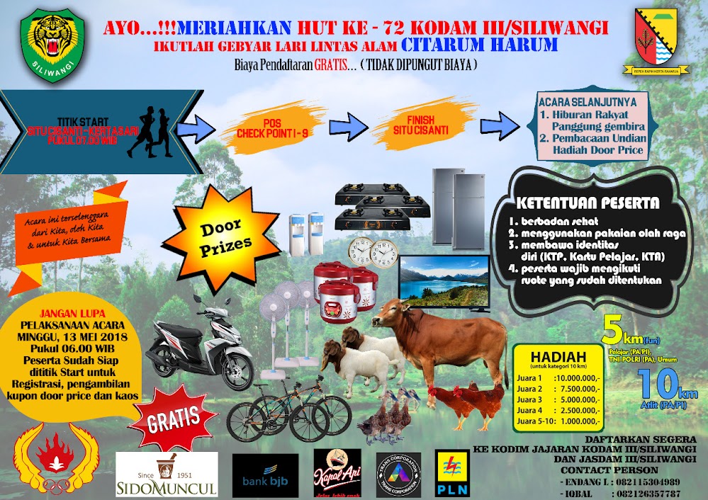 Lari Lintas Alam Citarum Harum • 2018 Lari Lintas Alam Citarum Harum • 2018