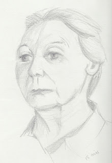 Kim's Advanced Observational Drawing: Week 11 - Figure Drawing Facial