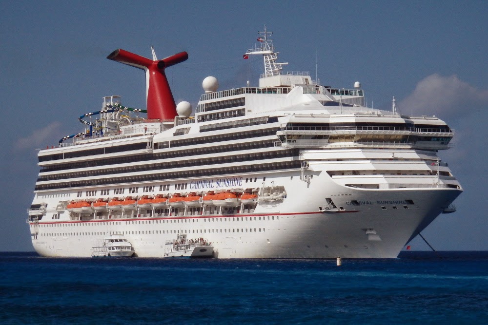 carnival sunshine cruise ship videos