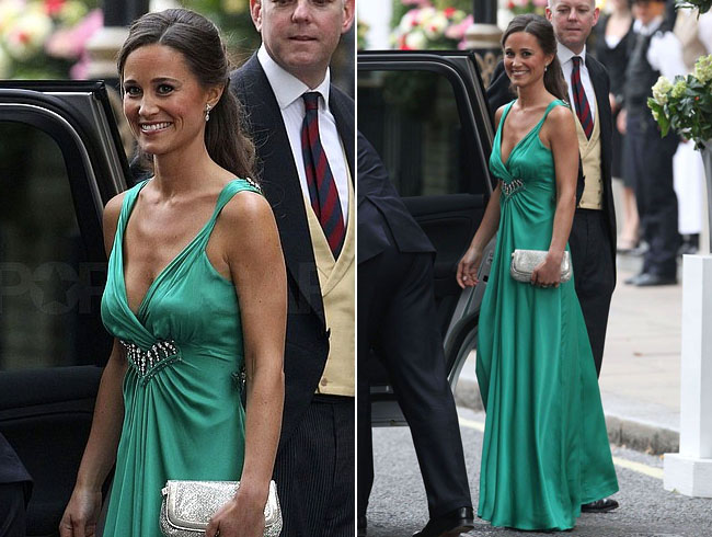Pippa Middleton Evening Wedding Reception Pippa Middleton 39s dress for the