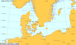 <i>Oden</i> Location + Underway Met. and Sea Data (SailWX)