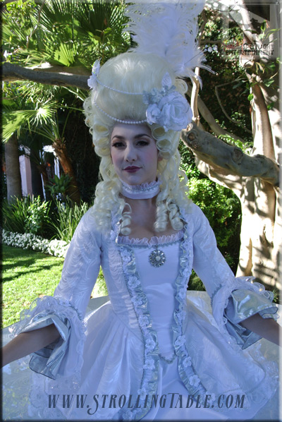 San Diego Spotlight Entertainment: Strolling Table - Marie Antoinette