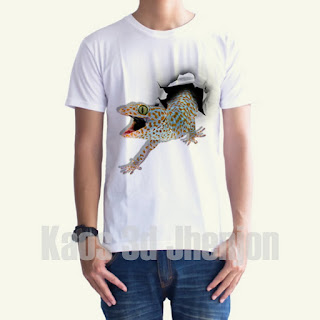 Kaos 3D Murah, Kaos 3D Jhenjon, Grosir Kaos 3D, Kaos 3D