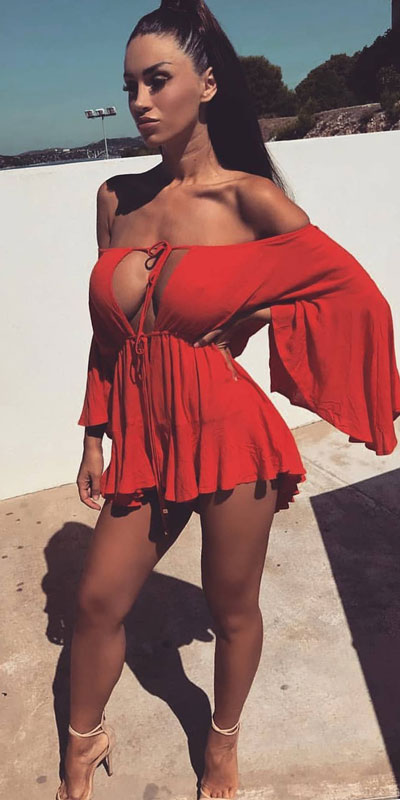 Skyla playsuit in red | Find sexy valentines day clothes and valentines day fashion. 31+ Cute Valentines Day Outfits for Every Type of Date. Valentine style via higiggle.com #valentine #fashion #outfits #love