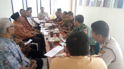 DANRAMIL KARANGMALANG RAKOOR DENGAN  FKUB KAB. SRAGEN