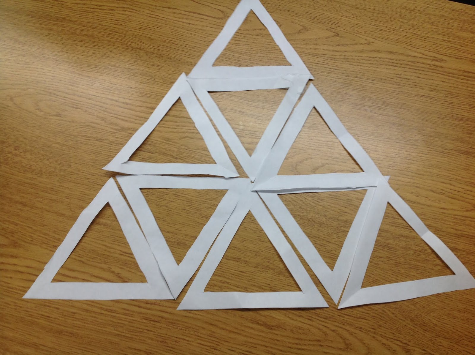 Mrs. Trudo's Math What Can You Do With 3 Triangles?