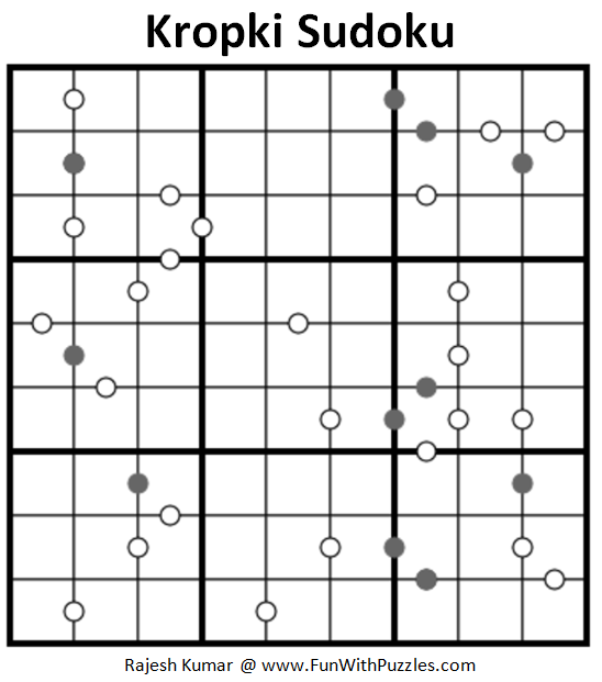 Kropki Sudoku (Fun With Sudoku #219)