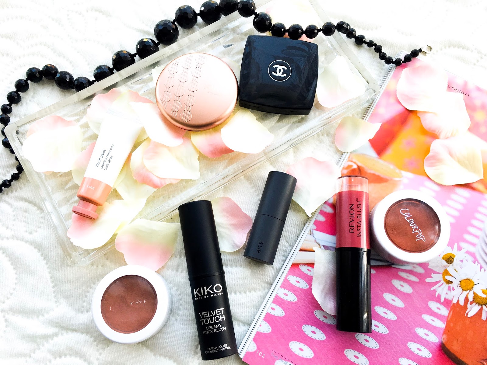 Makeup Collection Series Part 15 | Cream Blushers (ummbabybeauty.com) makeup collection, cream blush collection, best cream blushers, chanel cream blusher, kiko cream blushes, colourpop super shock cheeks, bite beauty multistick, glossier cloud paint