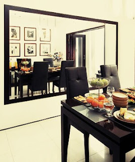 tips interior decor home with mirror ornamental