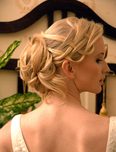 celebrity Hairstyles image Hair hair comb updo styles - blondelacquer