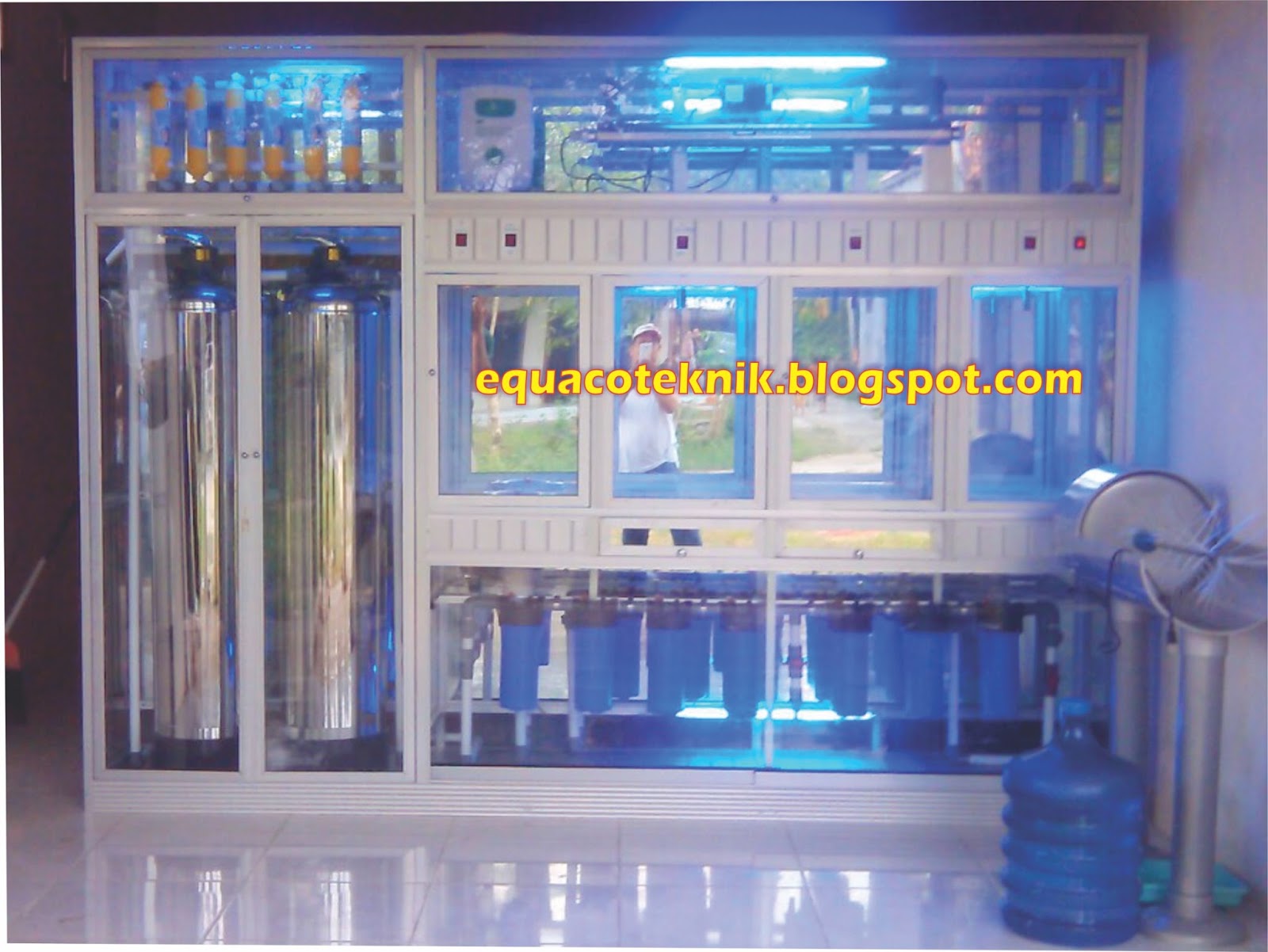 ALAT MESIN DEPOT AIR MINUM ISI ULANG TEKNISI BISNIS DEPOT AIR MINUM ISI ULANG GALON