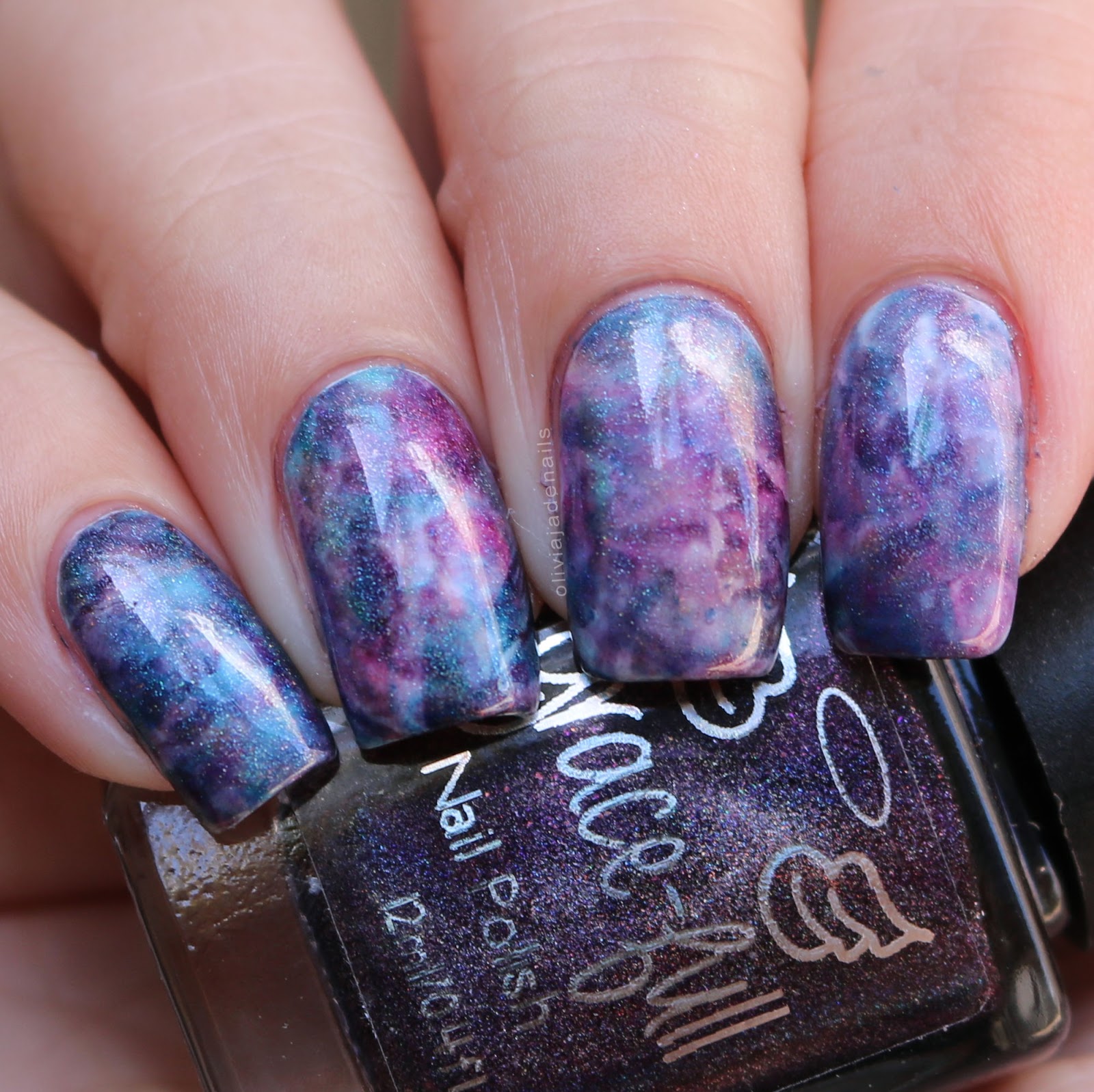 The Digit-al Dozen Does Vampy: Day Three Smoosh by Olivia Jade Nails