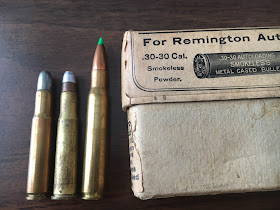 L-R .30-30 Remington, .30-30 Winchester and 30-06 comparison