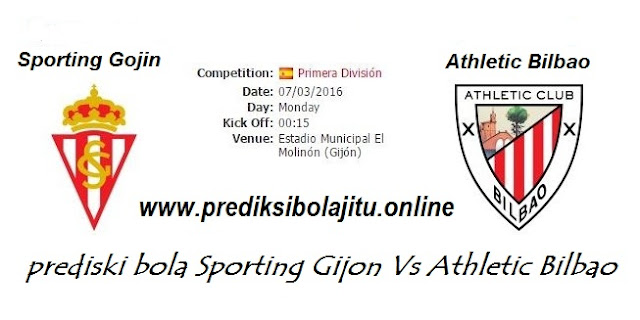 Prediksi Bola Sporting Gijon Vs Athletic Bilbao 07 Maret 2016
