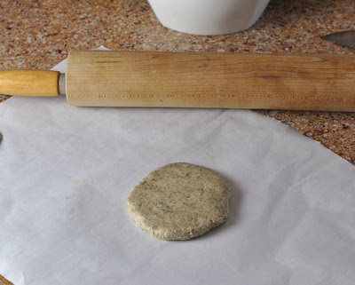 How to make Grilled Flatbread from scratch, step-by-step photos and instructions. After all the prep, you'll have this neat little flat round of dough. Time to start rolling!
