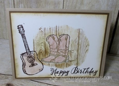 Country Livin' Hardwood Stampin'Up!
