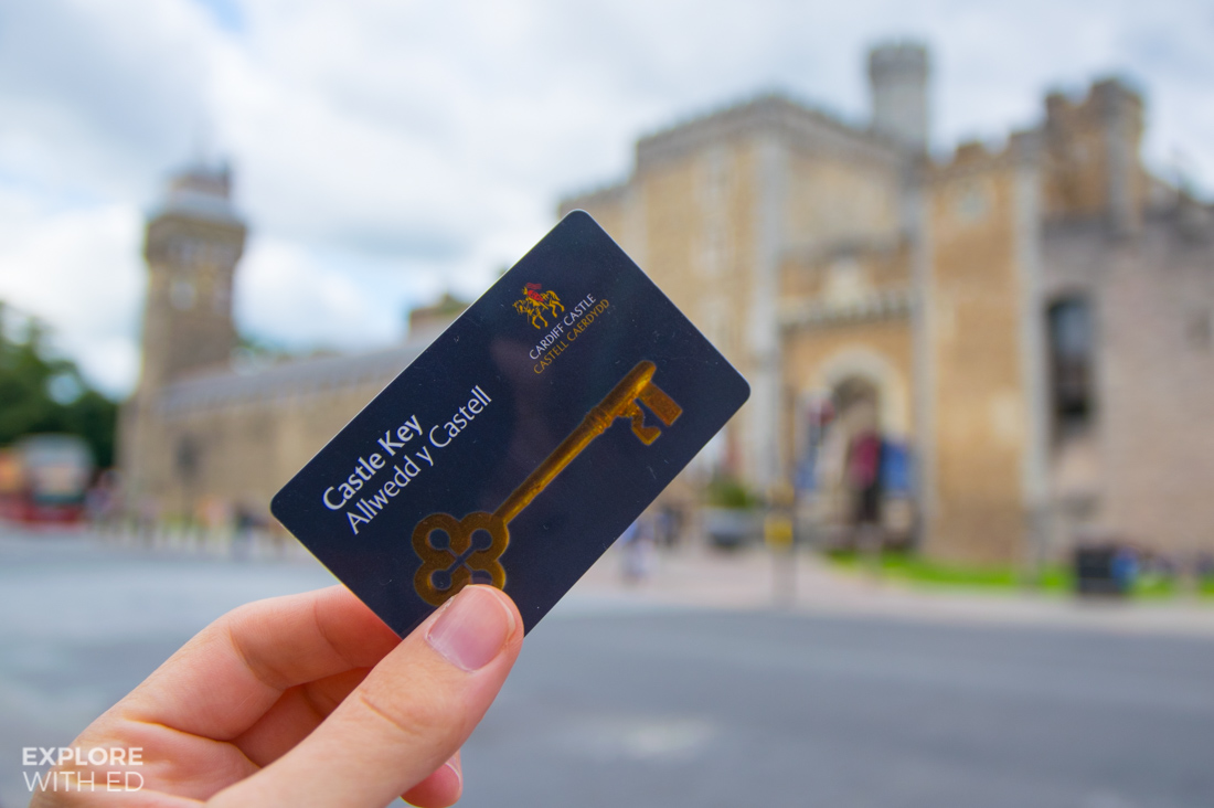 Cardiff Castle Key for residents and workers