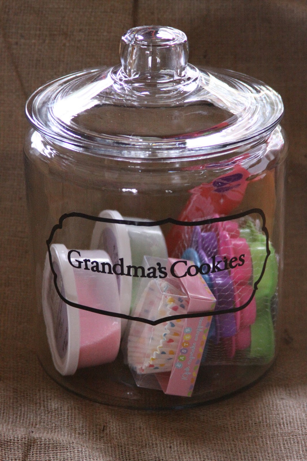 Our Pinteresting Family: Cookie Jar Gift