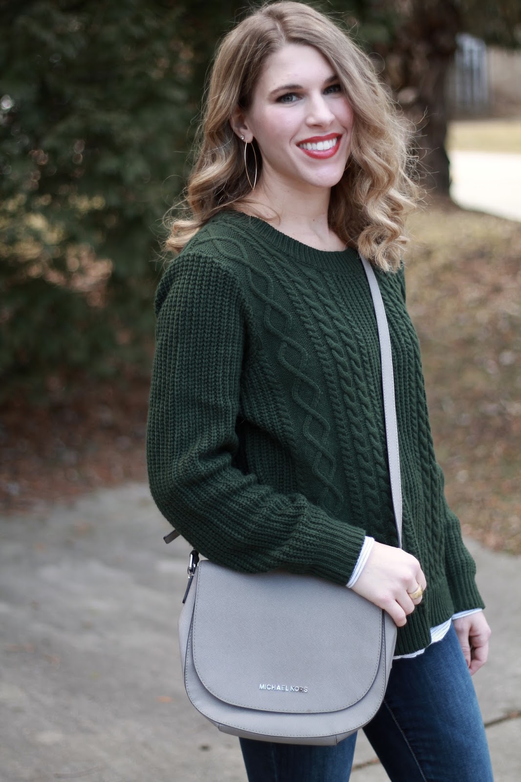 Oversized Green Sweater I do deClaire