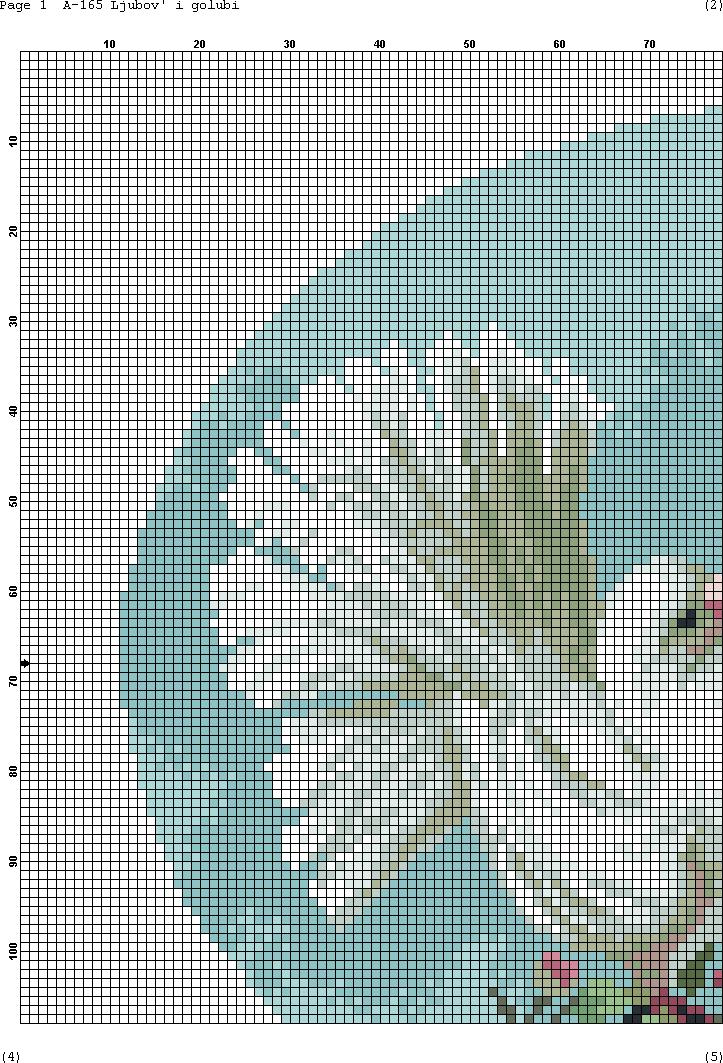 схема голубей вышивка. вышивка крестиком голуби. схема голубей вышивка. схема голубей вышивка. схемы для вышивки.