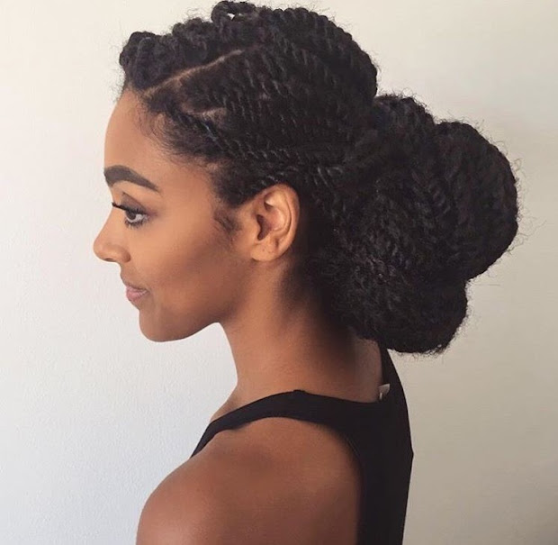 detangling natural hair- frequency