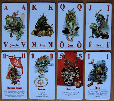 The Dwarf King - The Goblin suit picture cards