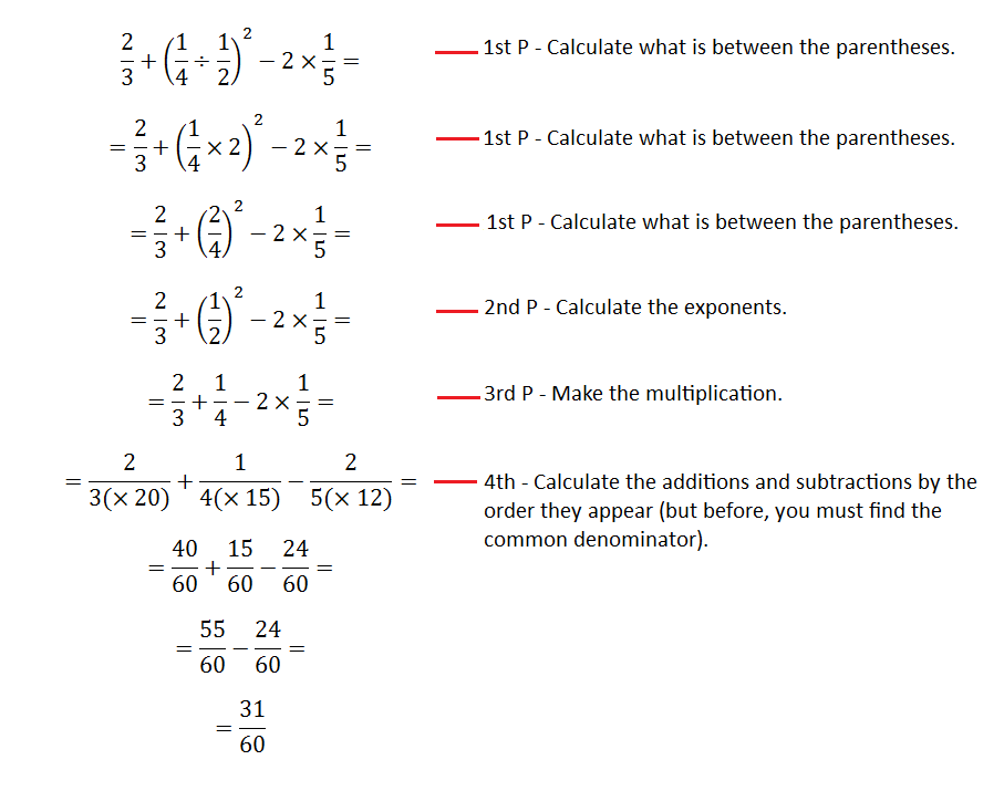 Numerical expressions - order of operations and solved examples