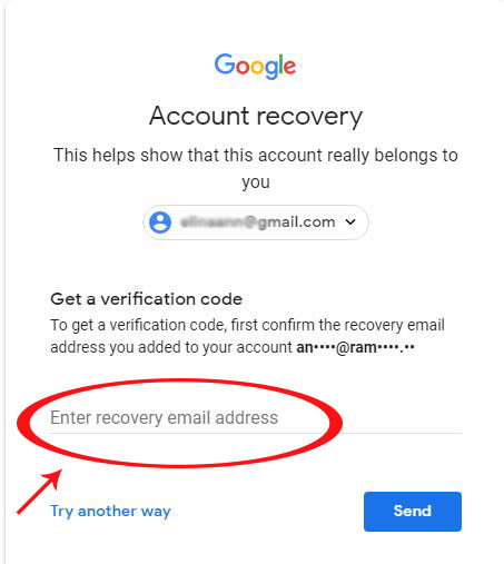 How to recover forgotten password for google account on windows 10
