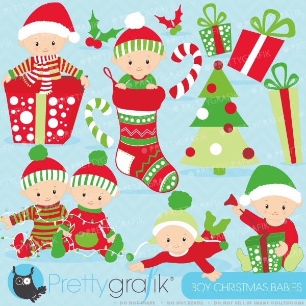 christmas baby clipart - photo #3