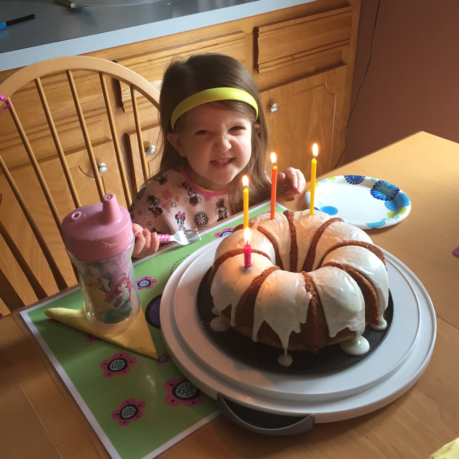 LIFE is better in PINK Vanilla Bean Bundt Cake