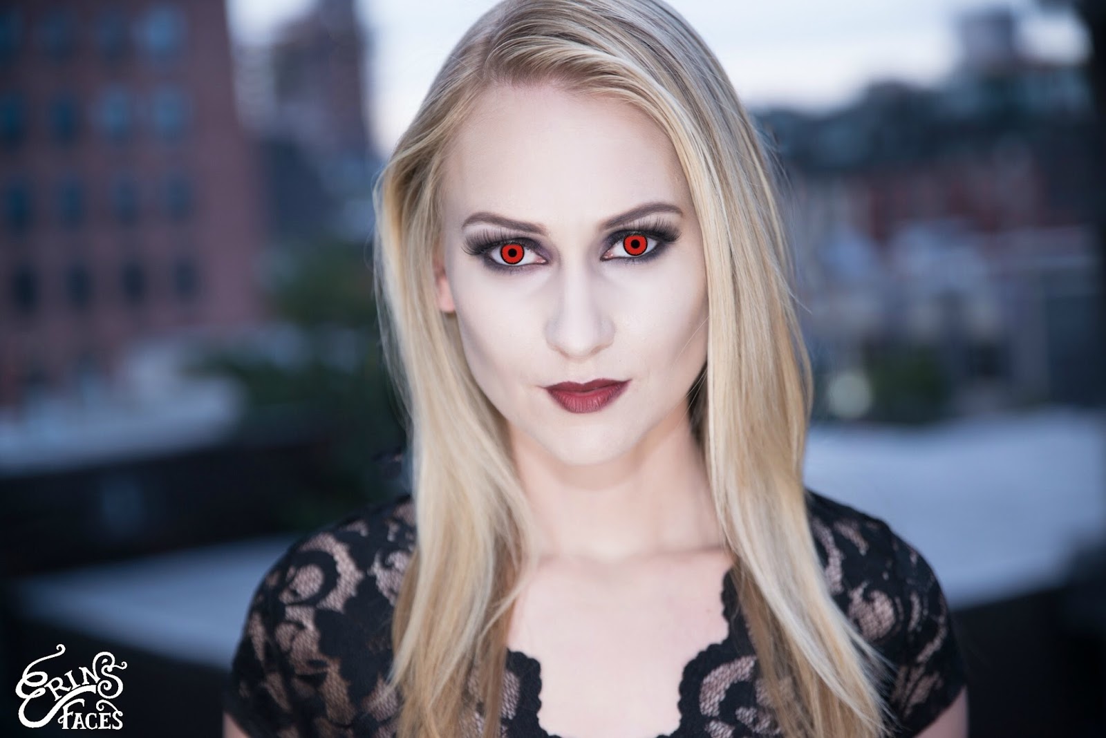 erin's faces Vampire Makeup Tutorial