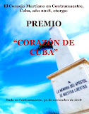 DIPLOMA  QUE CERTIFICA PREMIO CORAZÓN DE CUBA
