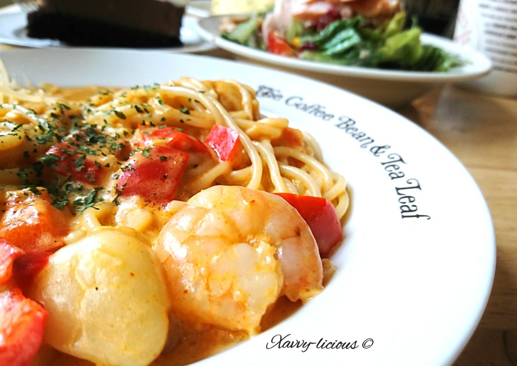 Xavvy Licious Coffee Bean Tea Leaf Newly Added All Day Creamy Seafood Sphagetti 14 90