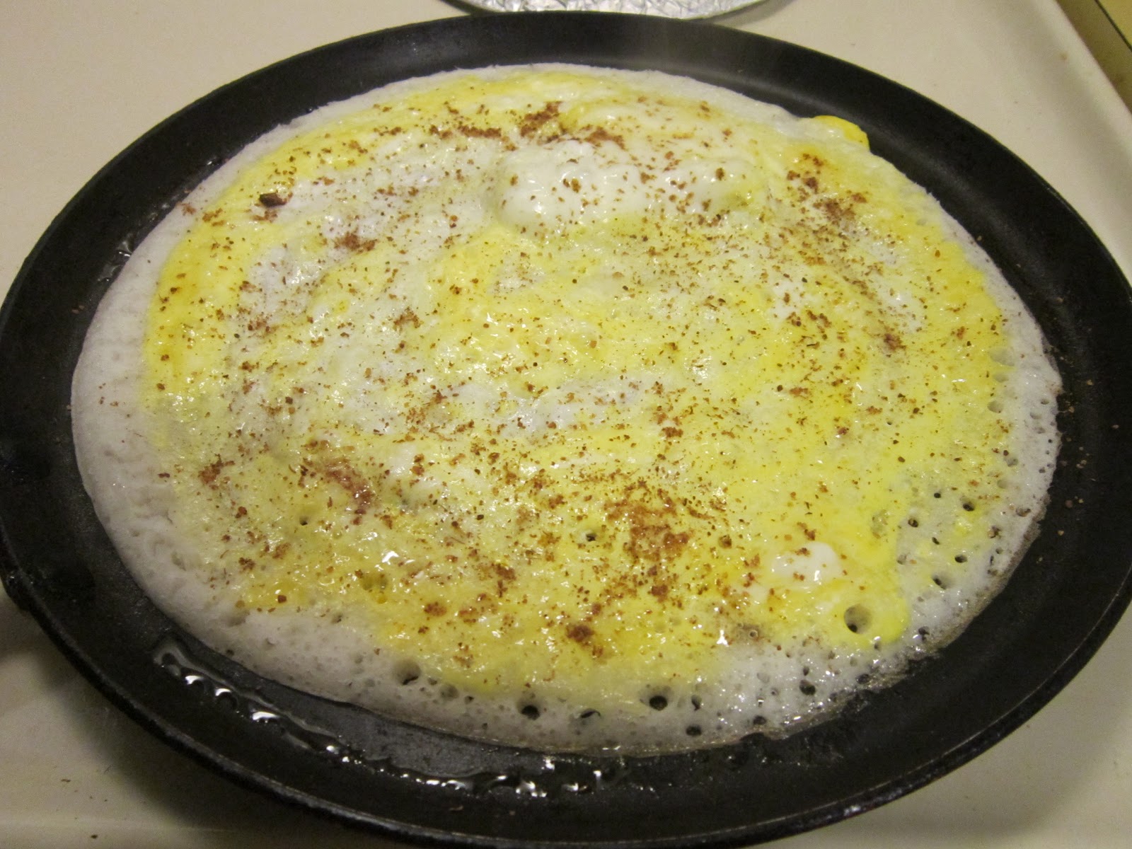 My Grandma's Recipes Egg Dosa
