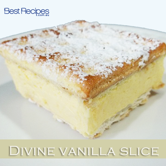 Vanilla Slice easy fast dinner recipe