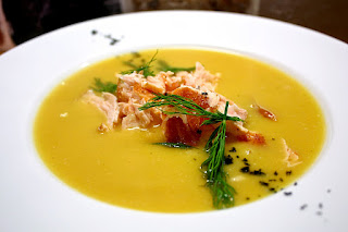 Salmon & Sweet Potato Soup
