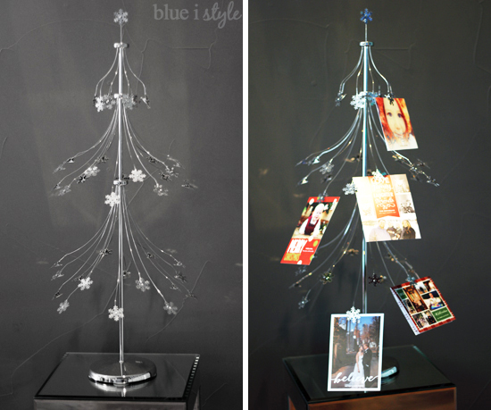 five minute friday dress up your christmas card display while you