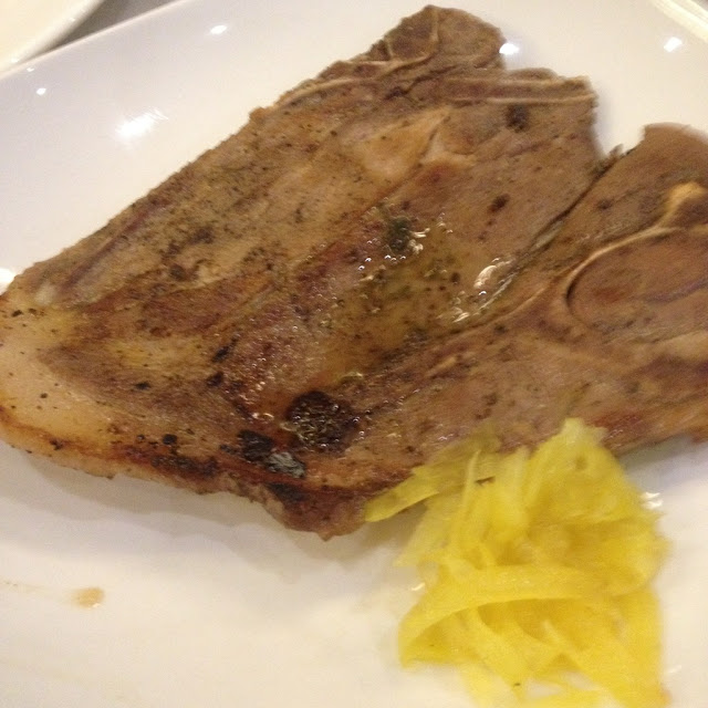 Isidra Comfort Cantina in Cebu City Pork chop at Isidra Comfort Cantina