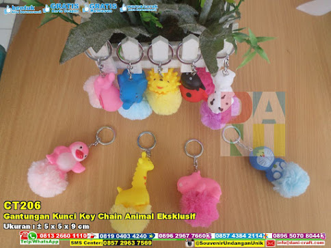 Gantungan Kunci Key Chain Animal Eksklusif