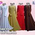 Model Gamis Jersey Polos