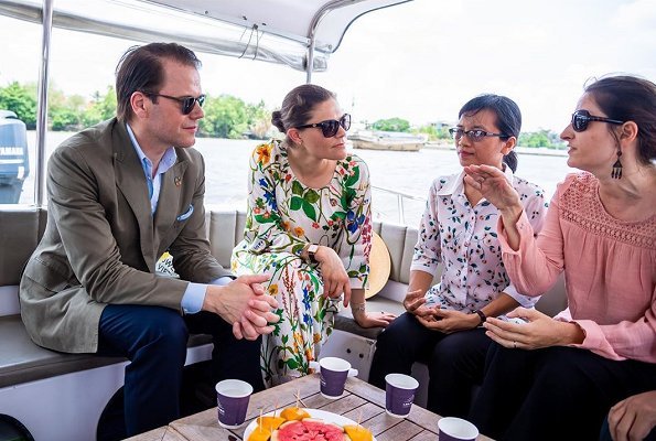 The Crown Princess, The Prince and the delegation of Sweden-Vietnam Business Summit